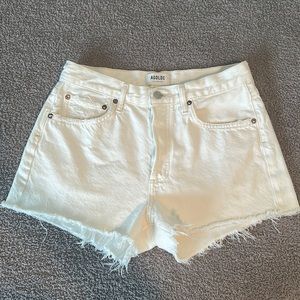 AGOLDE Parker denim shorts